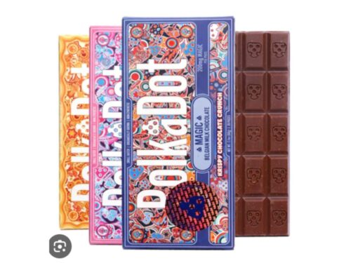 PolkaDot Mushroom Chocolate Bars