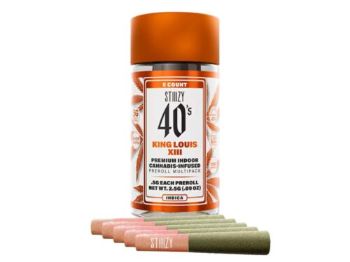 Stiiizy King Louis XIII 40's Infused Pre-Roll 1G